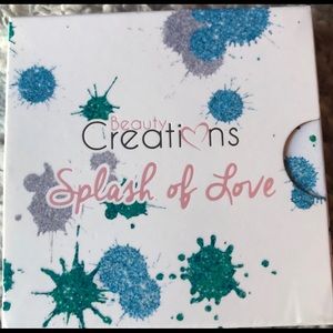 Glitter makeup pallet